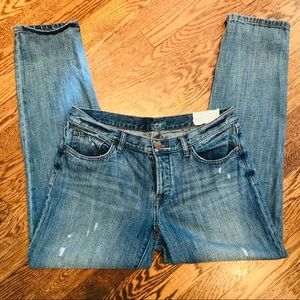 LOFT distressed boyfriend jeans. Size 28/6